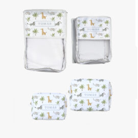 KIT P – Organizador de Mala – Safari baby