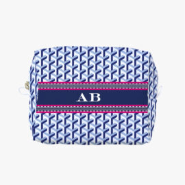 Necessaire Cubo – Goyard com faixa