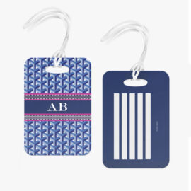 Tag de mala - Goyard com faixa