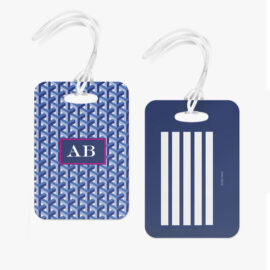 Tag de mala - Goyard com iniciais