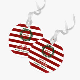 Tags redondos - NATAL (mod 22)