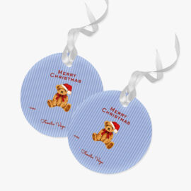 Tags redondos - NATAL (mod 24)