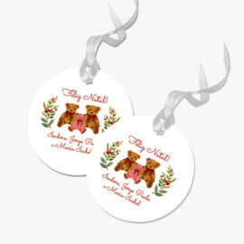 Tags redondos - NATAL (mod 28)