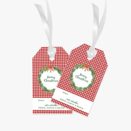 tags retangulares - NATAL (mod 01)