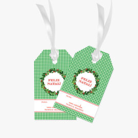 tags retangulares - NATAL (mod 17)