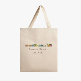 Bolsa em Algodão Cru - Caraiva