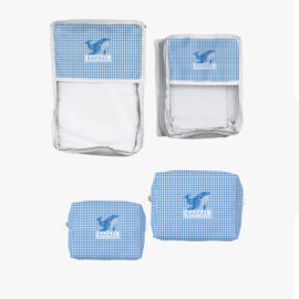 KIT P – Organizador de Mala – Mar: Baleia