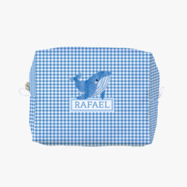 Necessaire Cubo – Mar: Baleia