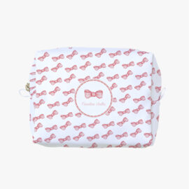 Necessaire Cubo – Bow rosa