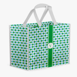 Bolsa Travel - Losangulo turquesa